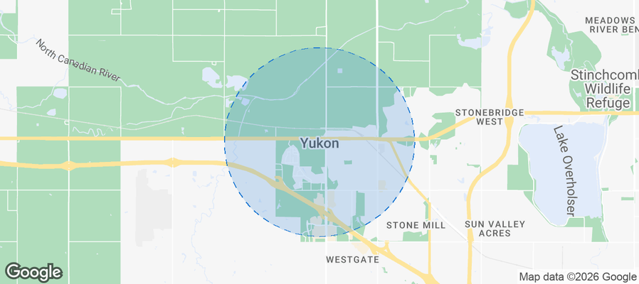 Yukon Airbnb map